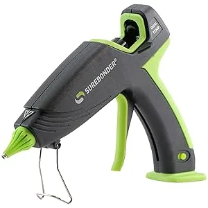 Surebonder Mini Hot Glue Gun With Dual Temperature & Auto Shut Off  20 Watts for Fast Heating & Consistent Glue Flow  Adjust Temp for Multiple Projects (Ultra Series DT-320F) - DT-3100F