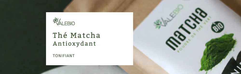 Matcha | Th vert matcha bio | Poudre | Qualit premium | 70g | Origine Kyoto Japon | Valebio - product information 2