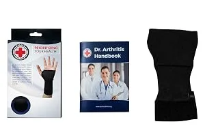 Dr. Arthritis Doctor Developed Copper Infused Wrist Sleeve-Support-Brace-Compression Sleeve  Relief For Wrist Injuries  Sprains and More (Medium) - product information 19