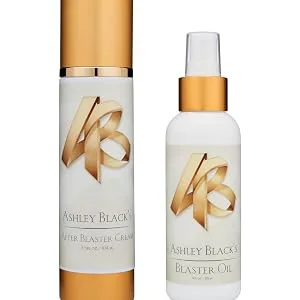 FasciaBlaster Blaster Oil & Cream By Ashley Black - Smooth Gliding while Fasciablasting - Tighten & Firm Skin - After Blaster
