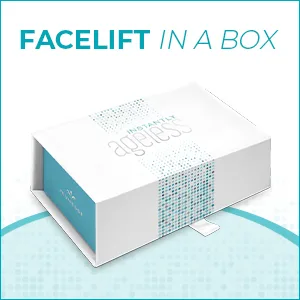 Instantly Ageless - Facelift in a Box (25 vials) and Moisture Lift (1.7 oz) - Facelift