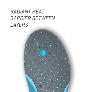 Masterfit EZFit QF Ski & Snowboard Boot Insoles - Pain Relief Inserts for Men & Women - for Regular & High Arch  Heel Support  Better Control  Reduce Fatigue (Regular/Medium) Regular Volume Medium - masterfit
