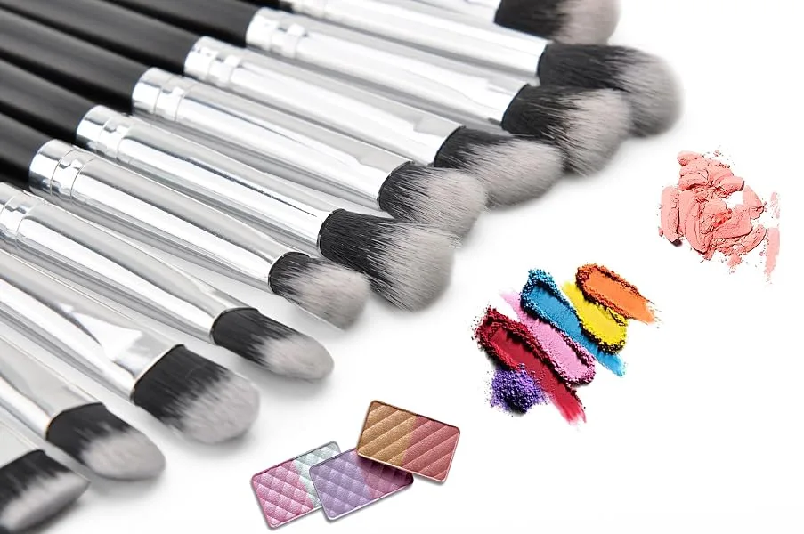 MSQ Eyeshadow Brushes Set 20pcs Makeup Eye Brushes Eyeshadow Blending Brush Eyebrow Eyeliner Lip Brush Beauty Brushes  Best for Halloween Makeup - Black - product information 3