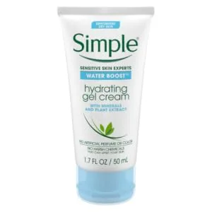 Simple Water Boost Hydrating Gel Cream  Face Moisturizer  1.7 oz - product information 1