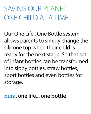 Pura Bundle: Two (2) Pura Silicone Straws (Plastic Free  Certified  BPA Free) 2 Silicone Straws - Pura