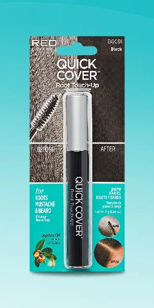 KISS Quick Cover Instant Gris Touch-Up Blend-Away Couleur de Cheveux LGC03 Marron Fonc - product information 5
