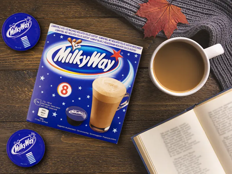 Capsules compatibles Bounty Hot Chocolate Dolce Gusto - 40 dosettes 40 portions de boisson chaude au chocolat chaud - product information 1