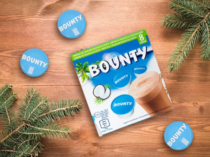 Capsules compatibles Bounty Hot Chocolate Dolce Gusto - 40 dosettes 40 portions de boisson chaude au chocolat chaud - product information 3