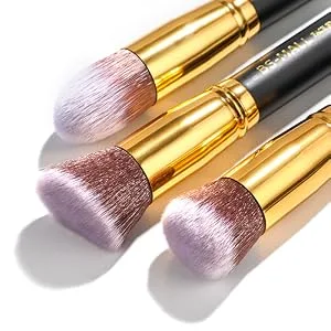 Makeup Brushes BS-MALL Premium Synthetic Foundation Powder Concealers Eye Shadows Makeup 14 Pcs Brush Set  (F-Gold) - product information 29