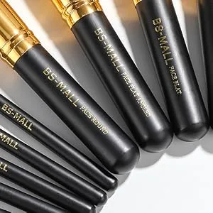 Makeup Brushes BS-MALL Premium Synthetic Foundation Powder Concealers Eye Shadows Makeup 14 Pcs Brush Set  (F-Gold) - product information 30