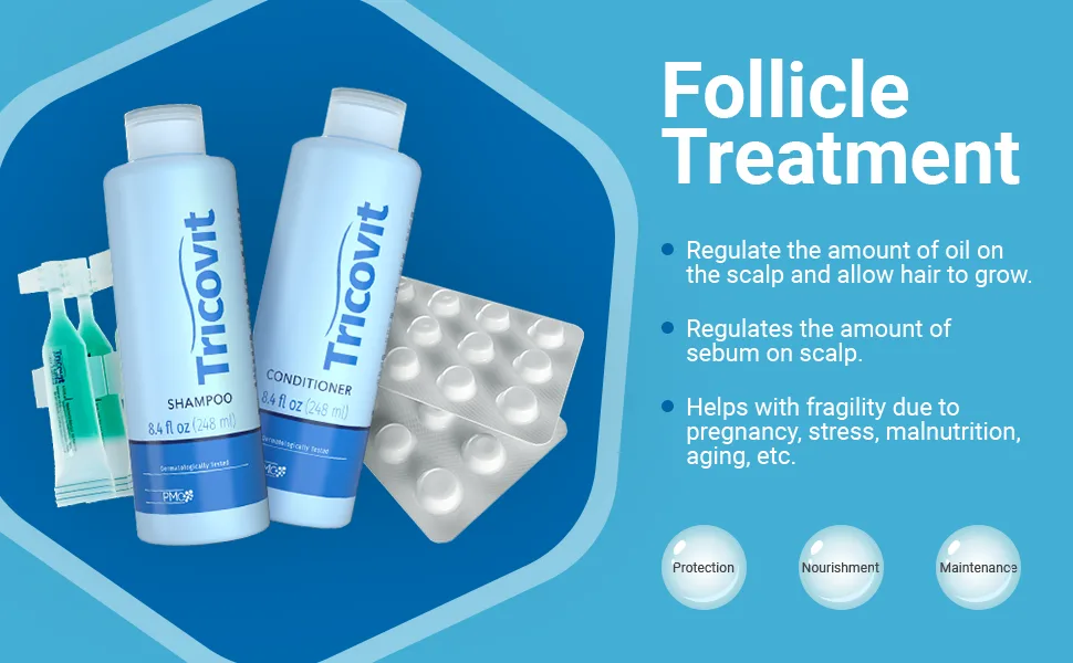 Tricovit Hair Loss Prevention and Growth System Duo - product information 11