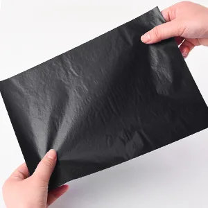 Selizo 100 Sheets Black Carbon Transfer Tracing Paper for Wood  Paper  Canvas and Other Art Surfaces (9 x 13 Inches) - Carbon Transfer Paper 03
