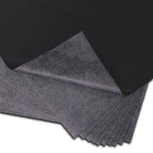 Selizo 100 Sheets Black Carbon Transfer Tracing Paper for Wood  Paper  Canvas and Other Art Surfaces (9 x 13 Inches) - Carbon Transfer Paper 04