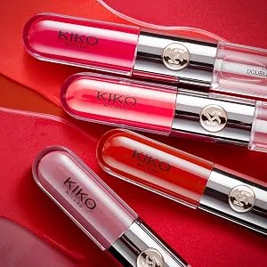 Kiko Milano - Unlimited Double Touch 106 Liquid Lipstick With A Bright Finish In A Two-step Application. Lasts Up To 12 Hours*. No-transfer Base Colour. Satin Ruby Red - lipstick