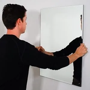 Gatco 1820 Flush Mount Mirror  27.5 H x 20.5 W  Chrome - 3. Mount mirror