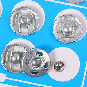 Sumind 100 Sets Sew-on Snap Buttons Metal Snap Fastener Buttons Press Button for Sewing Clothing  Black and Silvery  10 mm - product information 3