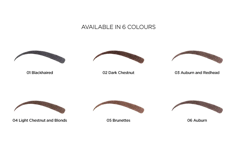 KIKO MILANO - Precision Eyebrow Pencil 01 Eyebrow pencil with micro-precision hard formula and separator comb Blackhaired - eyebrows