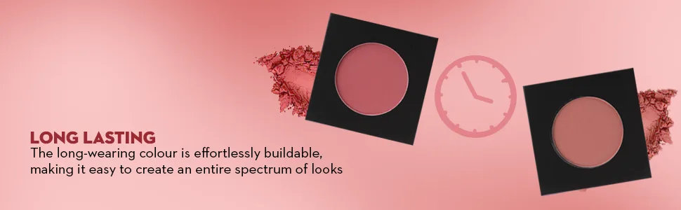 Sugar Cosmetics Contour De Force Mini Blush01 Peach Peak (Soft Peach Pink) Longlasting formula  Lightweight - product information 4