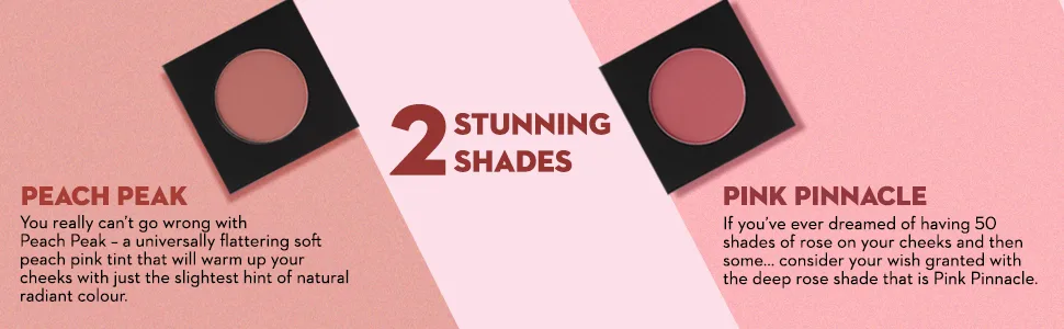 Sugar Cosmetics Contour De Force Mini Blush01 Peach Peak (Soft Peach Pink) Longlasting formula  Lightweight - product information 5
