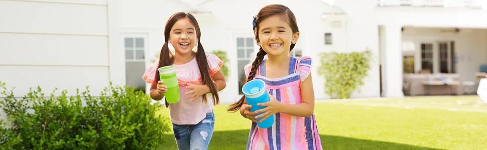 Munchkin  Miracle  360 Toddler Sippy Cup  14 Ounce  Blue - product information 1