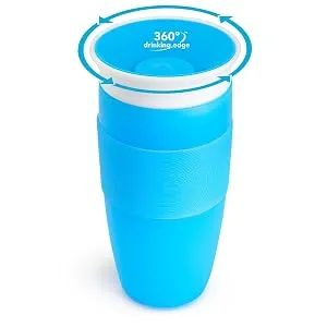 Munchkin  Miracle  360 Toddler Sippy Cup  14 Ounce  Blue - product information 2