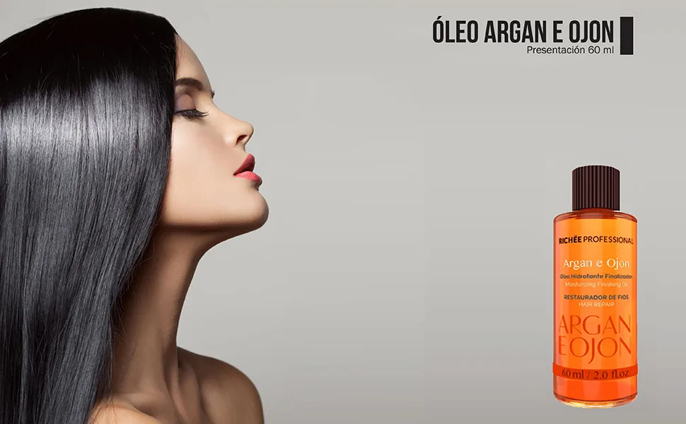 Rich e Professional | Argan E Ojon Moisturizing Finisher Oil | 60 ml / 2.0 fl.oz. - richee professional argan e ojon finisher oil
