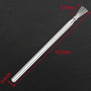 Pengxiaomei 2pcs Clay Needle Tools  Feather Wire Texture Tool for Clay Pottery Sculpting Texturing Modeling Tools 2 pcs pottery tools - product information 2