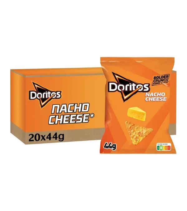 DORITOS Chips Tortilla Go t Nacho Cheese Maxi Format 250g Fromage nacho 250 g (Lot de 1) - product information 1