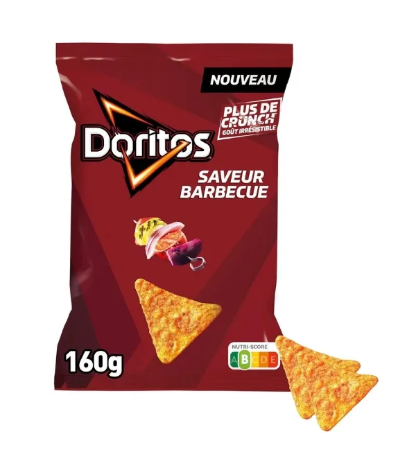 DORITOS Chips Tortilla Go t Nacho Cheese Maxi Format 250g Fromage nacho 250 g (Lot de 1) - product information 10