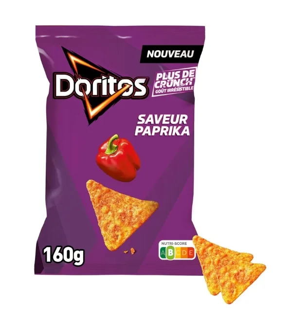 DORITOS Chips Tortilla Go t Nacho Cheese Maxi Format 250g Fromage nacho 250 g (Lot de 1) - product information 11