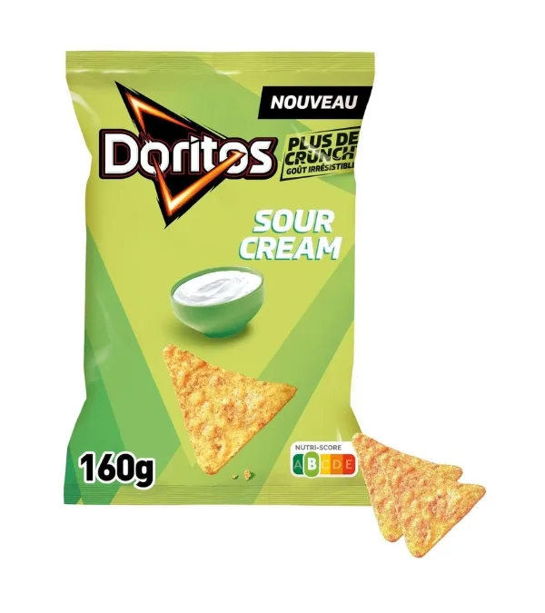 DORITOS Chips Tortilla Go t Nacho Cheese Maxi Format 250g Fromage nacho 250 g (Lot de 1) - product information 9