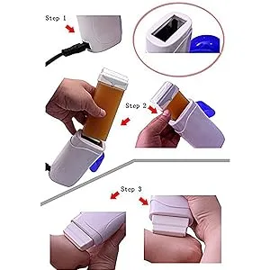 Pinkiou Hair Removal For Depilation Roll On Portable Epilator Machine Set  Wax Machine1  Depilation (just Roller) - product information 5