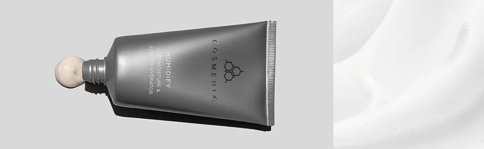 COSMEDIX Humidify Deep Moisture Cream  Hydrating Face Cream  Conditions Dry Skin  Shea Butter  Cruelty Free - crystal clear, liquid crystal face mist, cosmedix face mist, hydrating face mist, protect uv spray