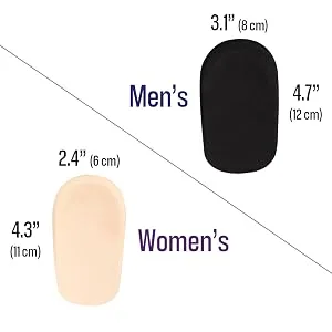 Heel Cushions and Cups Small (0.6 Height) Beige - size