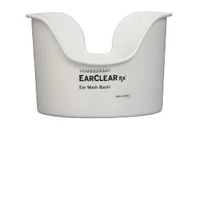 EarClear Rx Ear Wash and Ear Cleaning Basin  Clean Solution to Flush out Ear wax - Physician Preferred - EarClear Rx Ear Basin