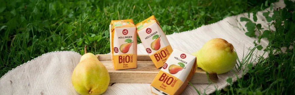H llinger Jus de Poire Bio Jamais Base de Concentr 24x200ml Lot de 24 Briquettes - product information 2
