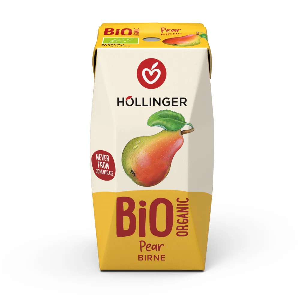 H llinger Jus de Poire Bio Jamais Base de Concentr 24x200ml Lot de 24 Briquettes - product information 3