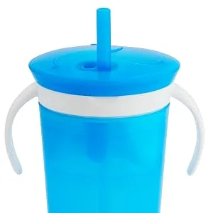 Munchkin  SnackCatch & Sip 2-in-1 Snack Catcher and 2 Piece Spill-Proof Cup  Blue - product information 5