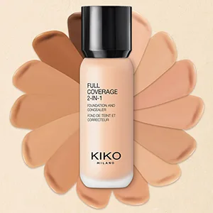 KIKO MILANO - Full Coverage 2-in-1 Foundation & Concealer 06 - Wb 15 2 in 1 foundation and concealer  superior coverage - foundation