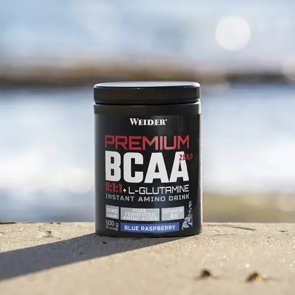 Weider Premium BCAA 8:1:1 + L-Glutamine (500g) Go t Pink Limonade - Avec Vitamine B6 Sans sucre Vegan PINK LEMONADE - product information 7