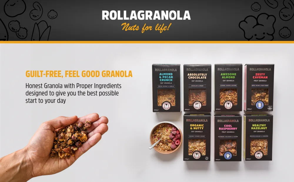 Rollagranola Cool Raspberry Granola 300 g (1 unit) - product information 1
