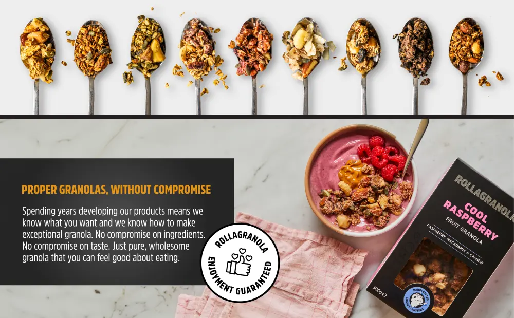 Rollagranola Cool Raspberry Granola 300 g (1 unit) - product information 2