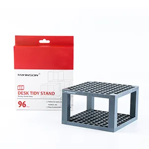 TRANSON Paint Brush Holder Organizer 96 Slots Desk Caddy for Pens  Pencils  Brushes  Markers - pen holder