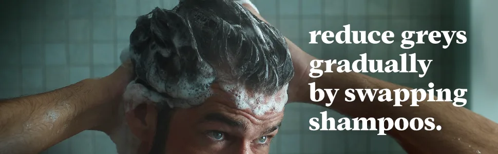 Just for Men Control GX Grey Reducing Shampoo Blonde & Medium Brown Old - control gx