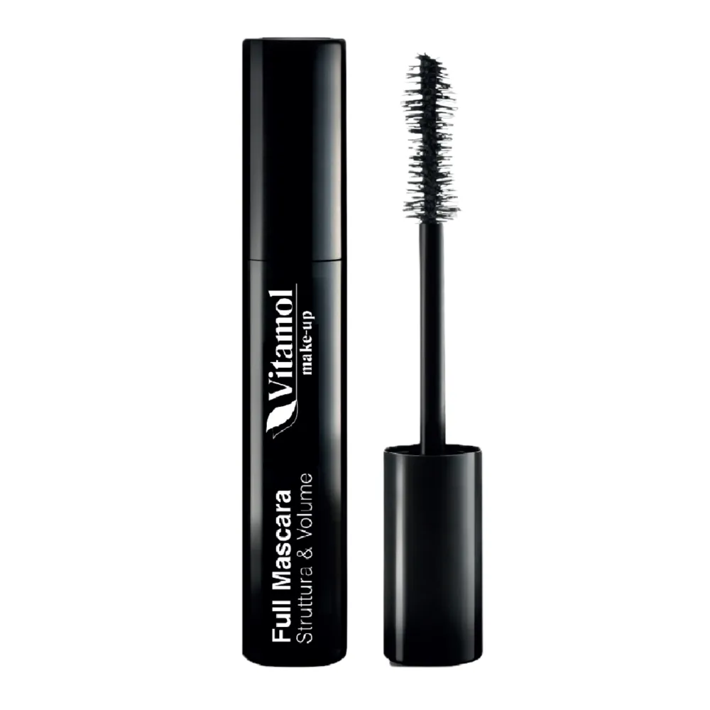 Vitamol Make up Full Mascara structure et volume ciglia - avec ingr dients 99% naturels - 10 ml. - product information 2