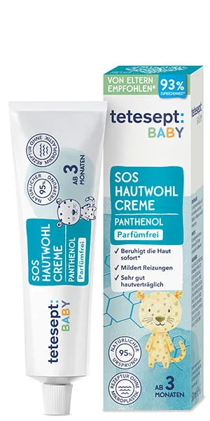 Tetesept Baby SOS Hautwohl Creme 50 ml Cr me - product information 1