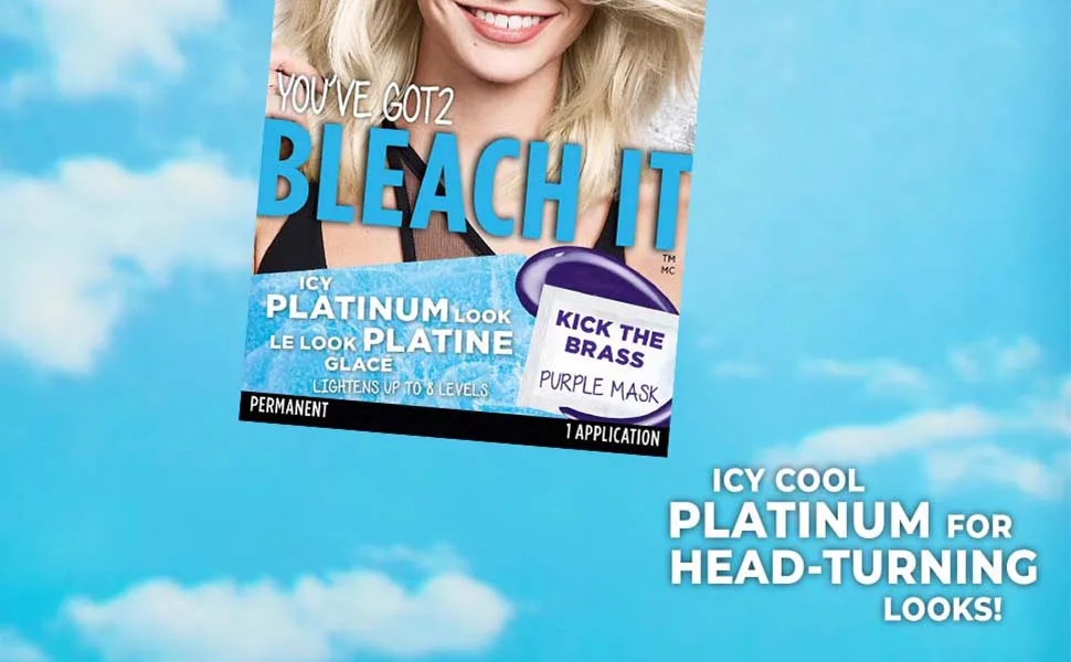 Got2b Bleach It Permanent Hair Color  00A Ultra Platinum - product information 2