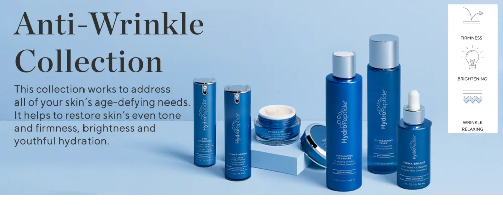 HydroPeptide PolyPeptide Collagel Eye Masks  Line-Lifting Hydrogel  Firmer Appearance and Hydration  8 Treatments - collection