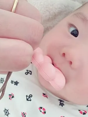 People Mochi Handy Charm Necklace - Teething Necklace for Teething Babies and Kids - Chewbeads Silicone