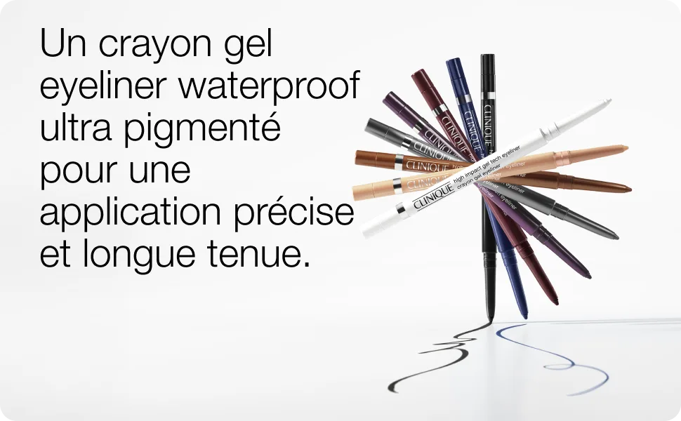 Clinique High Impact Crayon Gel Eyeliner | Waterproof Ne Coule Pas + Convient aux Yeux Sensibles Bronze Glow - product information 1
